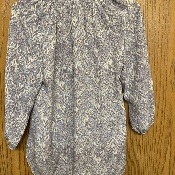 Max Studio: 100% silk blouse - Picture 3 of 5